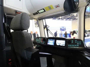 Кабина нижегородского трамвая «МиНиН» стала экспонатом Российской недели общественного транспорта и городской мобильности